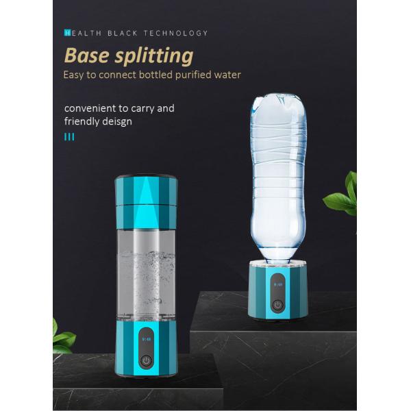 Бытовая легкая водородная медицинская бутылка 9000ppb USB зарядка