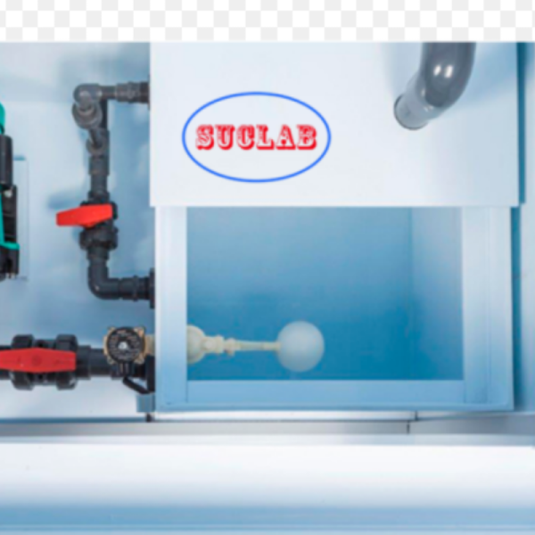 Customized Made Low Noise Chemical Fume Hood with Wet Scrubber System & 400m3/h Airflow and LED Lighting