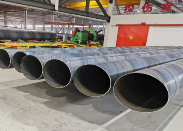 SSAW Steel Pipe 219.1-2540mm OD for Water Gas Oil Delivery