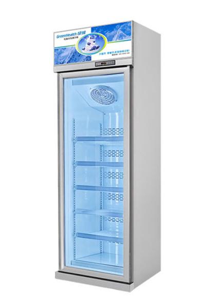Commercial Visible Glass Door Freezer with 5 adjustable shelves