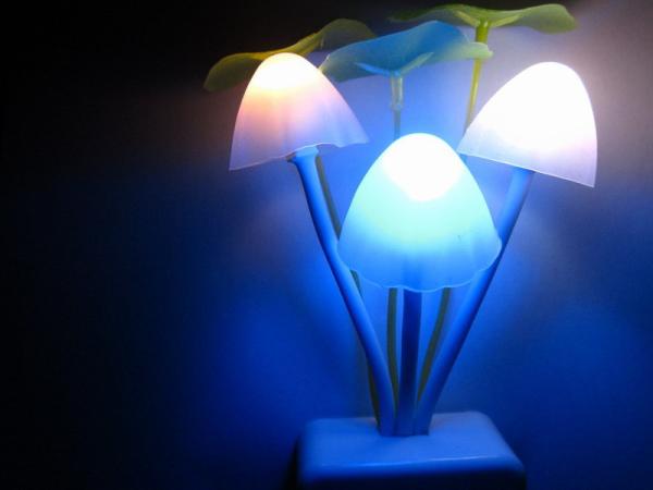 Colorful LED Night Light/ kids led night lamp/ night lighting wholesale