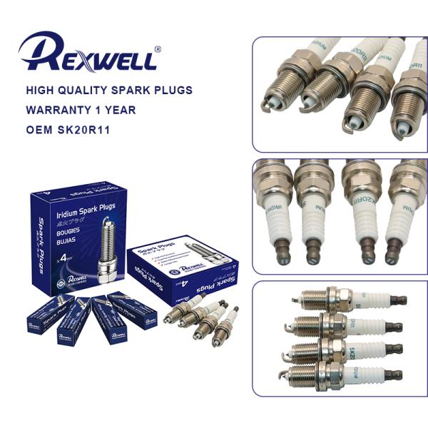 90919-01210 SK20R11 Auto Spare Parts Original Dual Iridium Platinum Nickel Universal Spark Plugs For Toyota COROLLA Honda Car