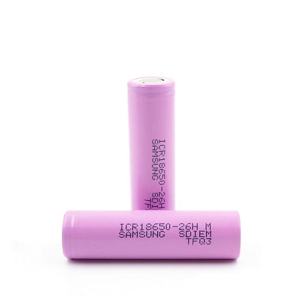 HOT SELLING Samsung 26hm ICR18650-26HM 2600mAh 3.7V 18650 li-ion rechargeable 18650 battery