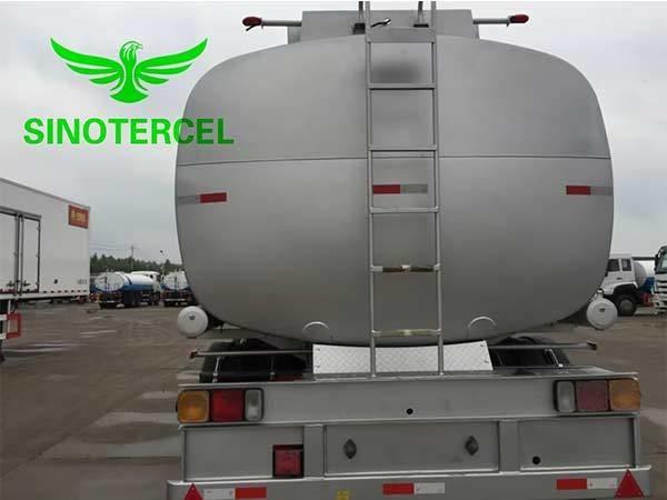 50000L Semi Water Tanker 80T Lng Semi Trailer Normal Suspension