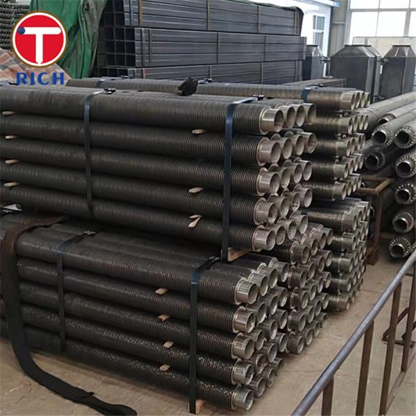KL Fin Tube with Knurled L-Footed Design for High Heat Transfer Efficiency and Corrosion Resistance