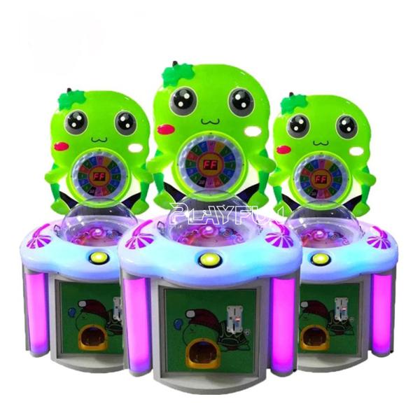 Playfun Cheap Looly Pop Coin Operated Claw Lollipops Candy Gift Machine Arcade Game for Indoor Game Center
