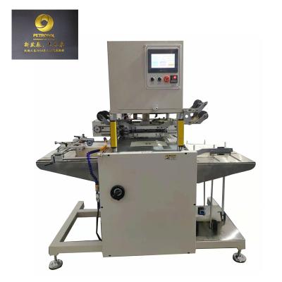 Auto 2KW 1.5T Hot Foil Printing Machine For Jewelry Boxes Flat Surface Gilding Press