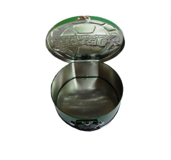 Lovely Gift Tin Can Cartoon Appearance For Tea Coffee Biscuit Packing
