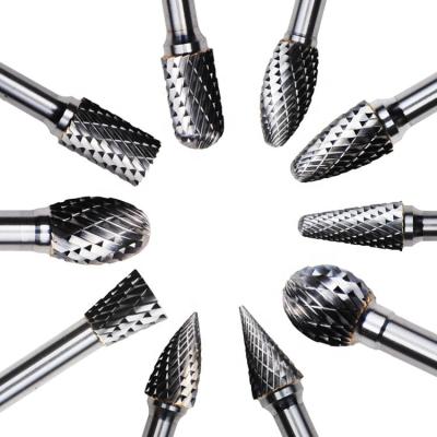 3mm 6mm Shank Tungsten Carbide Rotary Burr for Metal Wood