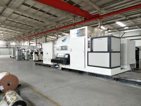 Electric Film Vacuum Metallizer Coats Aluminized Roll to Roll Film with Plastic Oil