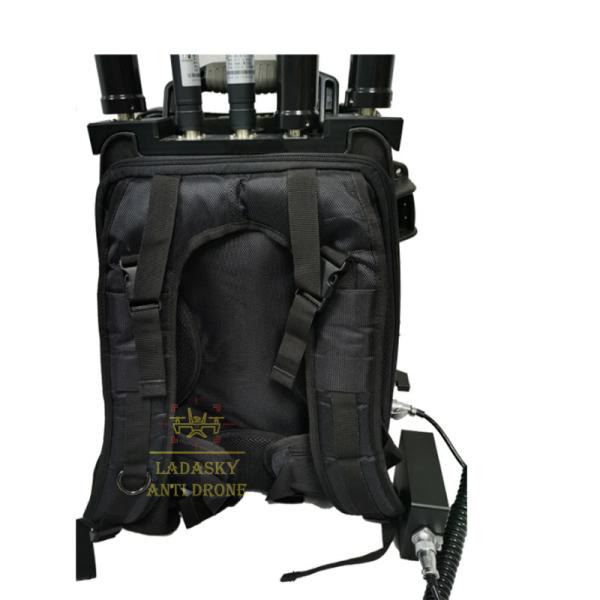 Système de sac à dos anti-drone de 400W 6-8 bandes 200-1020MHz 2,4-5,8GHz