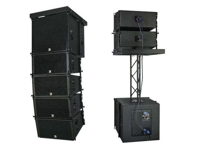 Professional Powered Active Line Array Speaker System 10'' 620W RMS