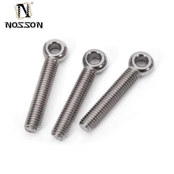INCH Measurement System Stainless Steel DIN 444 Eye Bolt with Galvanized Finish Corrosion Resistant