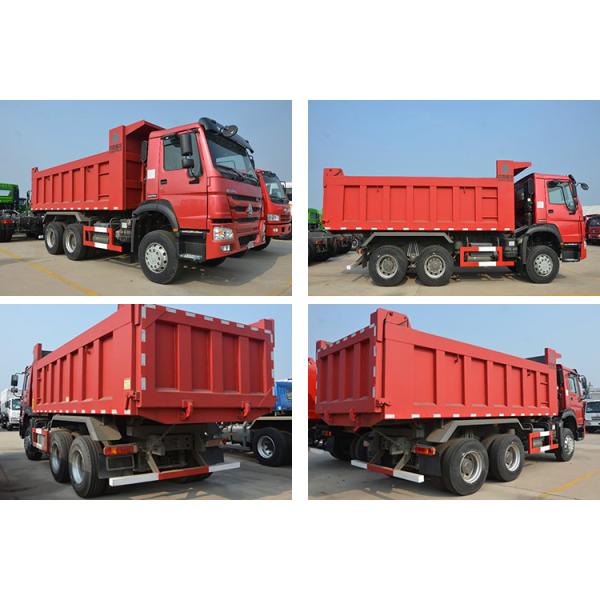 371hp 6*4 Sinotruk Mining Tipper Dump Truck , Customized 70 Ton Dump Truck