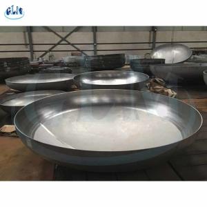 89mm Polished Finish HHA Aluminum Alloy Flat Dished Head Semi Elliptical Head