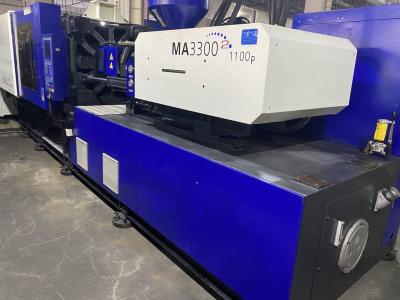 Servo Motor 330 Ton Thin Wall Injection Molding Machine Used Haitian MA3300II/1100P