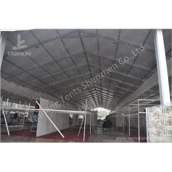 Glass Doors Aluminum Structure Tent Marquee Big Marquee Hire 40x100 M 4000 Sqm