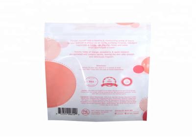 Food Grade Stand Up Pouch Packaging Custom Round Bottom Plastic Bag For Snack