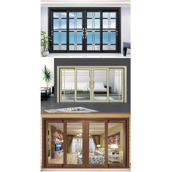 Heavy Track 6061 T8 Aluminum Door Window Frames Section
