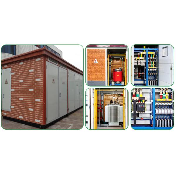 China Supply Compact Distribution Substation Package Substation Prefabricated Power Substation Preinstalled Substation