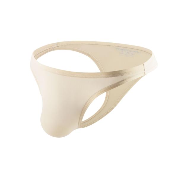 Mens Briefs Underwear 3D Pouch Low Rise Sexy T Back Thong Breathable Underpants