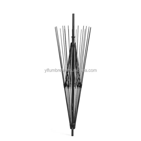 21 Inches*24k Umbrellas Glass Fiber Frame Rust Resistant Toughness Open Hand Umbrella