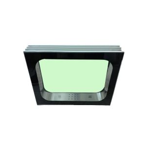 El hueco de la capa doble moderó la ventana de cristal del recinto limpio de la