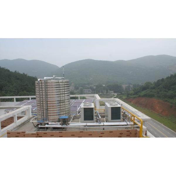 Medium Size Commercial Air Source Heat Pump Galvanized Sheet Housing Material