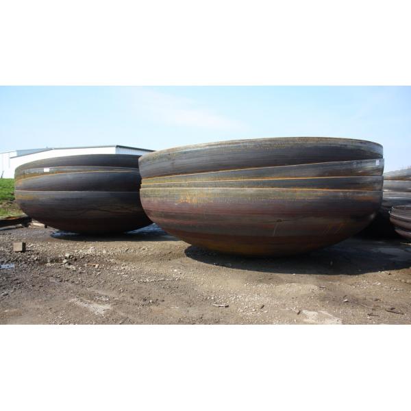 Code de la tête de cercle de la norme ASME 2 1 en acier inoxydable en acier ellipsoïdal