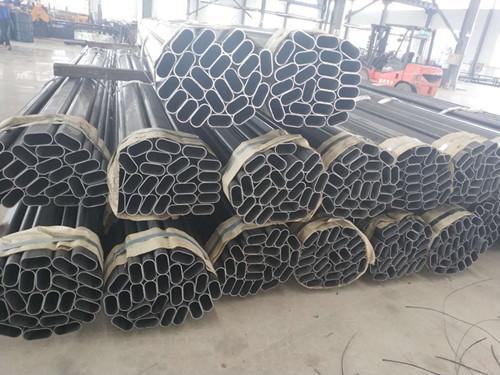 0.8 - 4.5mm Thickness Precision Seamless Steel Pipe Oval Steel Pipe For Fitness Equipment