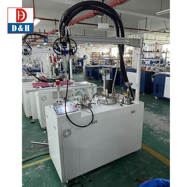 liquid silicone electronic potting compound machine 2K DOS Led  rubber mixing machine