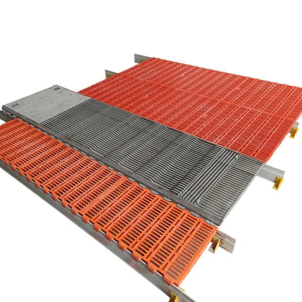 Pure PP Sheep Goat Farming Plastic Flooring 60*60cm Fully Slat / Seamless