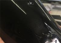 Tinta em pó poliéster preto brilhante, efeito espelho liso, para peças automotivas