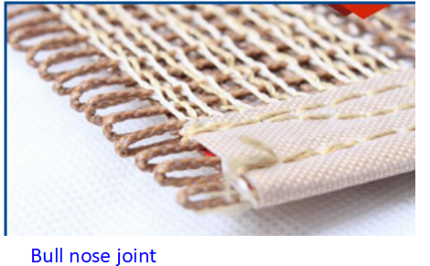 Medicine  Food   Long Lasting High Temperature PTFE Coated Fiberglass Mesh Conveyor Belt