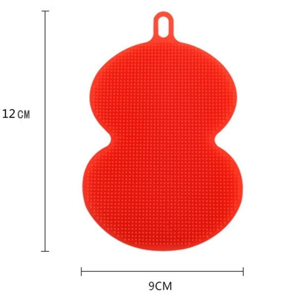 FDA - Approved Silicone Kitchen Brush For Wash Dishes Glasses Vegetables And Fruit