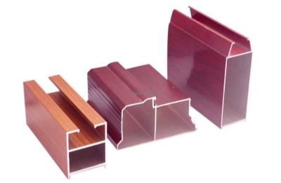 Aluminium Profiles Wood Effect Powder Coating , Decorative Modern Powder Coating