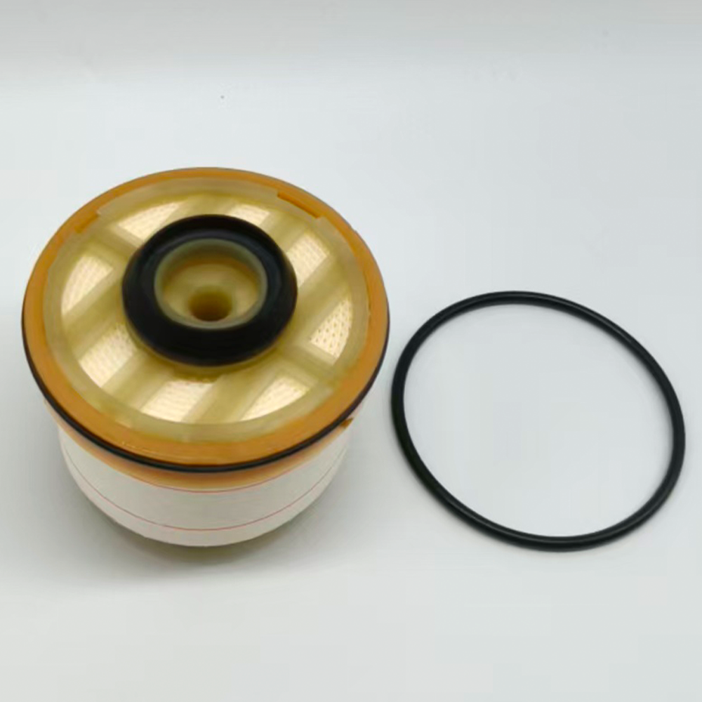 23390-0L041 Diesel Fuel Filter Fits Toyota Hilux Fortuner 1KD Engine, Cross Ref 23390-0L010, Ø84×75.3mm Composite Separation Media with Full Rubber Seal Kit, OE Standard & Easy Installation