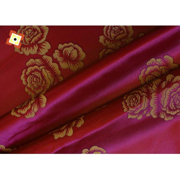 Warp Knitted Polyester 110GSM Mattress Quilting Fabric Printed Tie Dyed