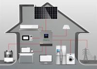 IP32 fora do inversor da grade que faz sob medida 5kw 8kw 10kw 12kw com o controlador solar da carga de Mppt
