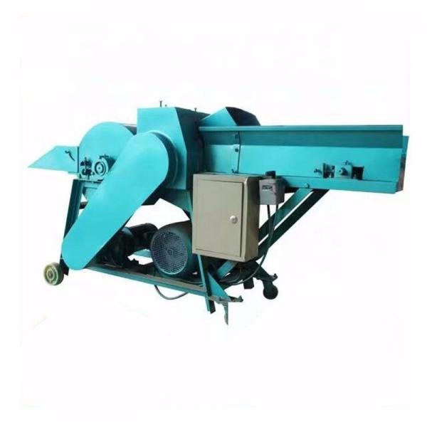 6T/H 380V Grass Chopper Cutting Machine Animal Fodder 0.9 Stalk Silk