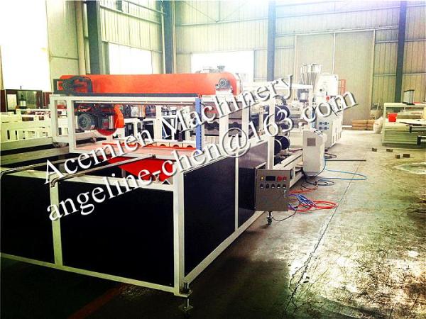 Eco-friendly,large capacity,widely used plastic PVC glazed roof tile production line