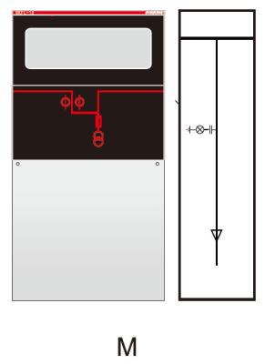 24kV Rated Voltage Power Plant Switchgear Box Cabinet Type 630A Busbar