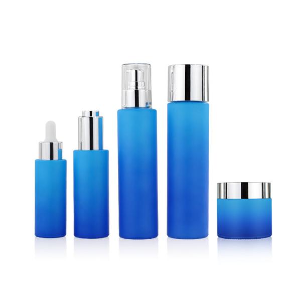 Círculo Amber Glass Skincare Packaging Customized 20ml 30ml 50ml 80ml 100ml