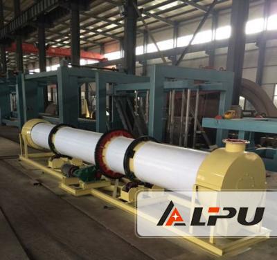Organic Fertilizer Drying Production Line For Poultry Manure / Straw Agricultural Wastes