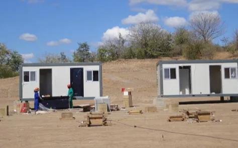 Custom Steel Structure Modular Construction Site Container Q235 Q355