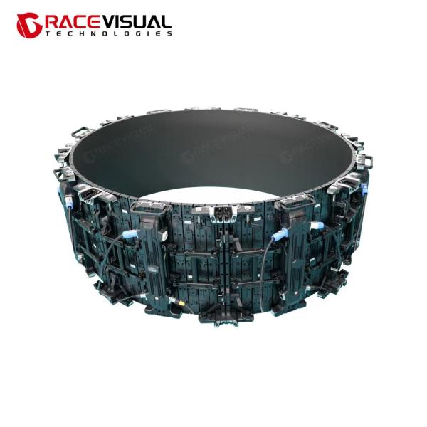 Indoor Flexible Rental LED Display | Indoor Flexible Panels | Round Circle Display - IRDF Series