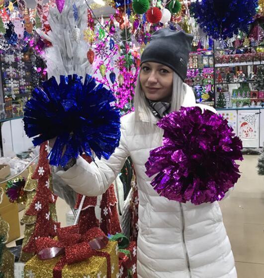 Christmas Day Celebration Pull Strips, Decorative Pull Strips, PVC Color Flower