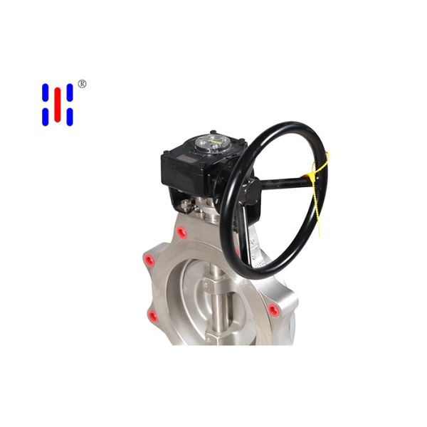 Duplex 2205 Triple Offset Valve Butterfly Lug 150LB For Marine Service
