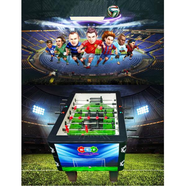 Hot Fantasy Football Soccer Table Coin Operated Two Player Competition