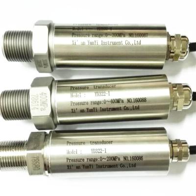 sensor de pressão de óleo hidráulico do gás 4-20mA à prova de explosões